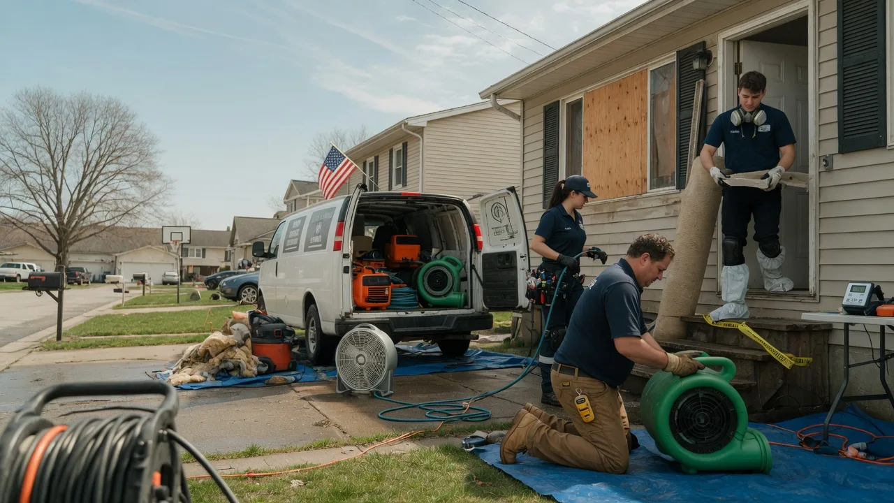 Water Damage Restoration in Garland, TX near me